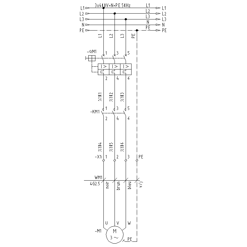 Départ moteur